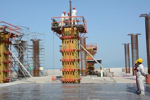 大型建筑物打設基樁