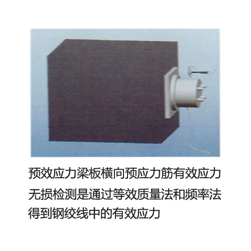 梁板橫向預應力筋有效應力無損檢測