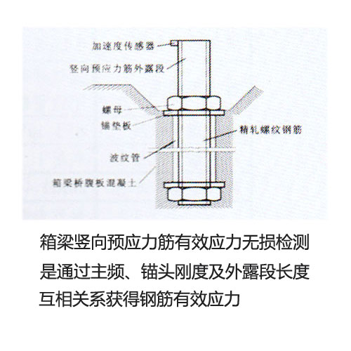 箱梁豎向預應力筋有效應力無損檢測